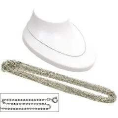 Cable Chains Gold Plated 18" 20Pcs