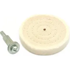 Cotton Sewn Buffing Wheel Jewelers Polishing Machine 3"
