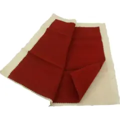 Jeweler's Gold Silver Rouge Polishing Cloth Copper Brass Nickel 13 1/2" x 11"