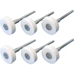 6 Buffing Wheels Jewelry Metal Polishing Rotary Tools