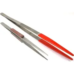 2 Coated Tweezers Sluice Panning Dredge Pick Up Tools