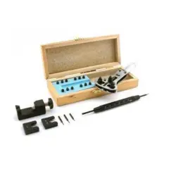 Screw Back Watch Case Opener Wrench Spring Bar Remover Watchmaker Kit