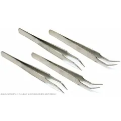 4 Pocketwatch Antimagnetic Tweezers #F Tool Anti Acid