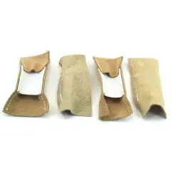 4 Leather Finger Guards Jewelry Polishing Repair Tools