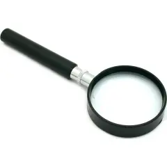 3x High Power Magnifying Glass Super Size Magnifier 2"