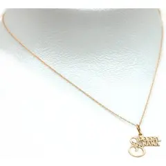 14K Gold Special Nana Charm & 18" Chain