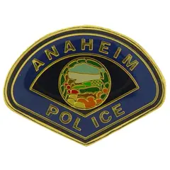 Anaheim Police Hat Lapel Pin 1"