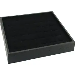 Jewelry Display Case Box 36 Ring Velvet Insert New