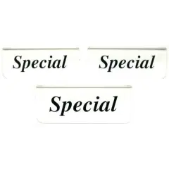 3 Display Signs Special Jewelry Showcase Counter Units