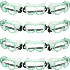 Goggles Safety Vented Clear 12 Glasses