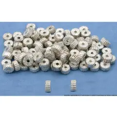 Spacer Bali Beads Silver Plated Jewelry 5mm Approx 100