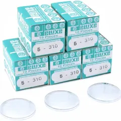 50 Plastic Watch Crystals Watchmakers Dome Parts 31mm