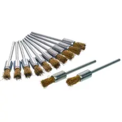 Gold Mandrel Polish Brush Hand Tool 12 Pcs