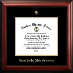 Grand Valley State University 10w x 8h Gold Embossed Diploma Frame