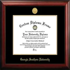 Georgia Southern 15w x 12h Gold Embossed Diploma Frame