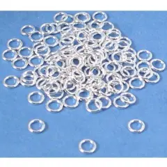 120 Sterling Silver Jump Rings Beading Jewelry 20 Ga