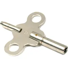 American Clock Double End Winder Key Size 5 & 1.95mm