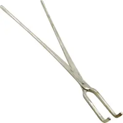 Oven Crucible Kiln Tong Melting Dish Flask Plier Tool