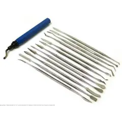 13 Wax Carvers Polymer Clay Sculpting Spatula Tool Set