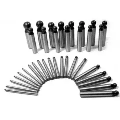 36 Dapping Punches Metalsmith Silversmith Jewelry Forming Shaping Doming Tools