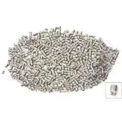 144 Sterling Silver Crimp Tube Beads Crimping 2mm x 2mm