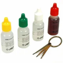 10K 14K 18K Gold Silver Test Acid Testing Needles Kit Jewelers Repair Tools