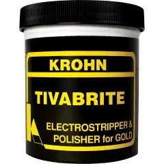 Tivabrite Electro Jewelry Stripper Gold Polisher Fire Scale Removal Dry Compound