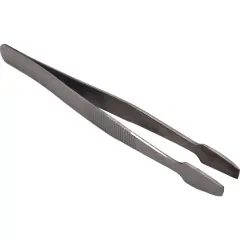 Stamp Tweezers Nickel Plated FindingKing