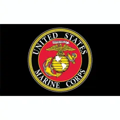 United States Marine Corps Flag with Grommets 3ft x 5ft