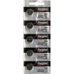 #344 SR1136SW Energizer Watch Batteries 5Pcs