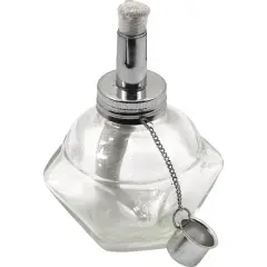 Alcohol Lamp Burner Faceted With 1/2" Wick Spirit Lamp for Jewelry -Lab