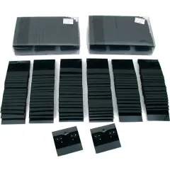300 Black Hanging Earring Cards Jewelry Displays 2"
