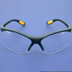 Dewalt DPG58-11C Reinforcer Clear Anti-Fog Protective Safety Glasses with Rubber Temple Pads