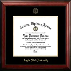 Angelo State University 14w x 11h Gold Embossed Diploma Frame