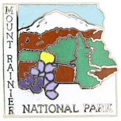 Mount Ranier National Park Pin 1"