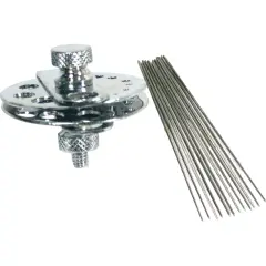 10 Assorted Cutting Broaches & Drilling Vise Watchmaker Watch Repair Tools