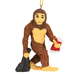 Bigfoot-Yeti Sasquatch Christmas Ornament