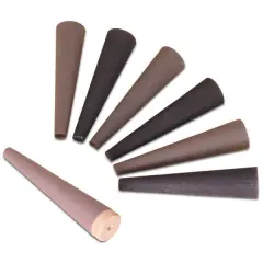 Paper Ring Shell Set, 6 Pieces and Wood Mandrel, Item No. 11.331