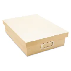 Wooden Box with Lid 12-3/8", Unfinished for Storage & Crafts | Woodpeckers