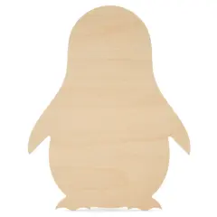 Wooden Penguin Cutout, Multiple Sizes Available, Unfinished for Christmas & Decor| Woodpeckers Crafts