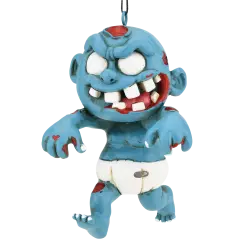 Walking Zombie Baby Halloween Ornament