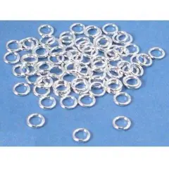 40 Sterling Silver Jump Rings Beading Jewelry 20 Ga