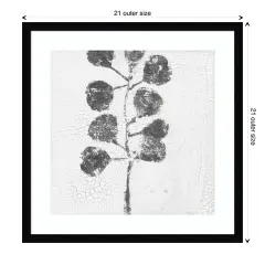 Minimalism I by Elena Ray Wood Framed Wall Art Print