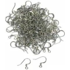 144 Fishhooks Earring Parts Barrel Plating 22 Gauge
