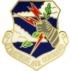 U.S. Air Force Strategic Air Command Pin 3/4"