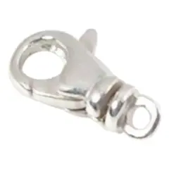 Pocket Watch Lobster Clasp Sterling Silver 13.5mm