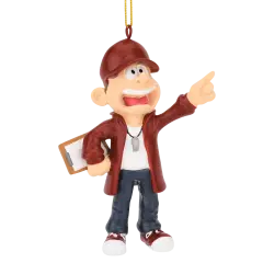 Team Coach Christmas Sports Ornament