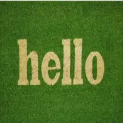 120801729GNB Block Hello Doormat