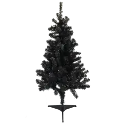 Tree Buddees Black Halloween / Christmas Tree 4 Feet Tall Decoration