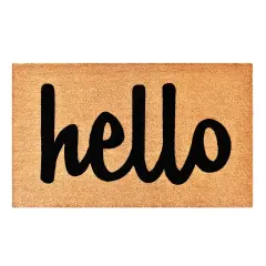 100341729NBS Script Hello Doormat